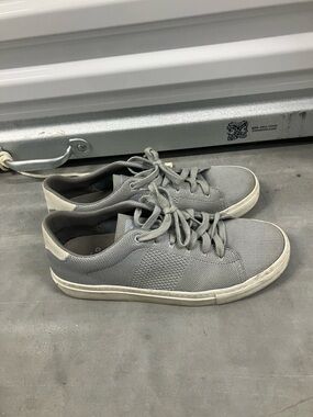 GREATS The Royale Knit Grey White Sneakers Sz 9